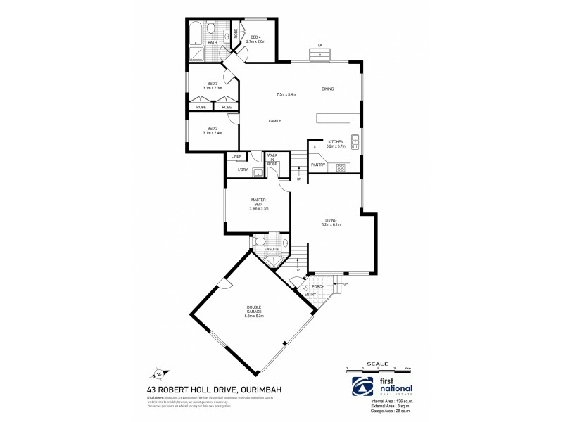 43 Robert Holl Drive, Ourimbah NSW 2258 Floorplan