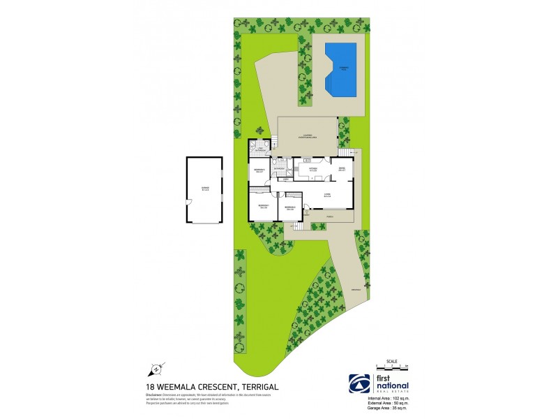 18 Weemala Crescent, Terrigal NSW 2260 Floorplan
