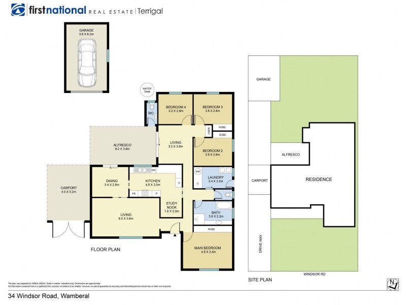 34 Windsor Road, Wamberal NSW 2260 Floorplan