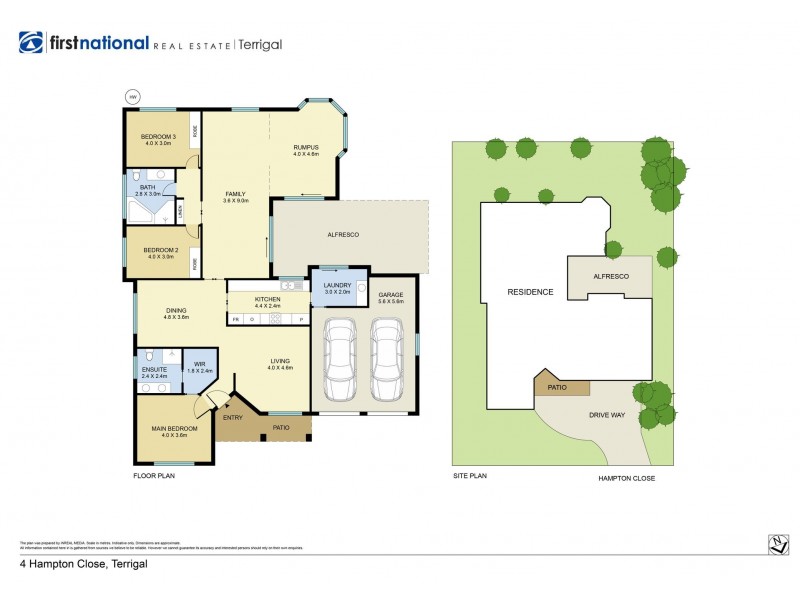 4 Hampton Close, Terrigal NSW 2260 Floorplan