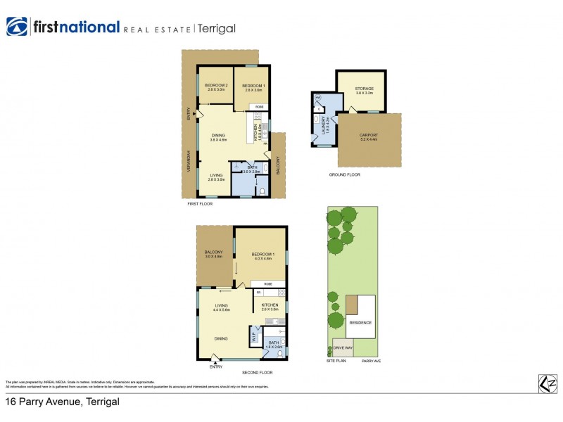 16 Parry Avenue, Terrigal NSW 2260 Floorplan