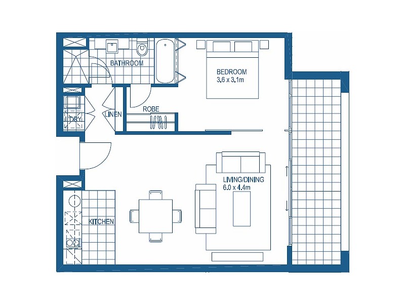 L305/1 Marlin Parade, Cairns City QLD 4870 Floorplan