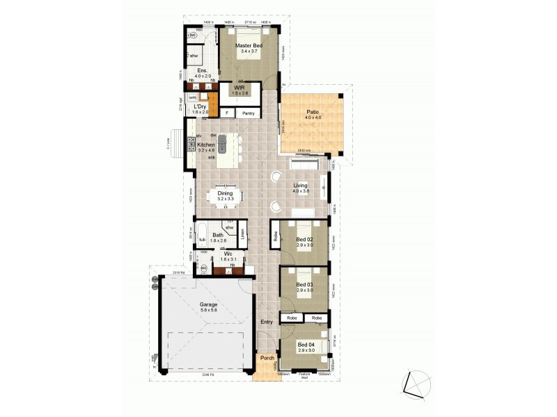 Edmonton QLD 4869 Floorplan