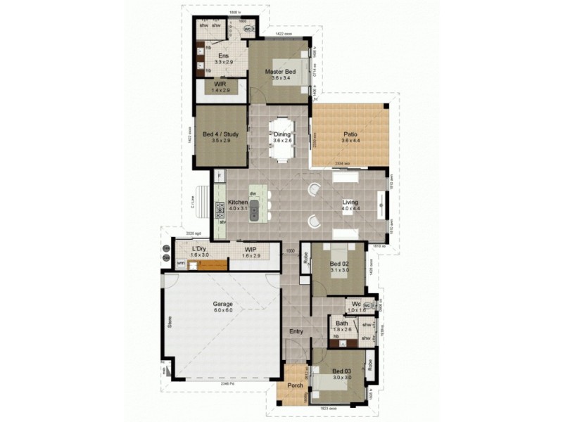 Edmonton QLD 4869 Floorplan