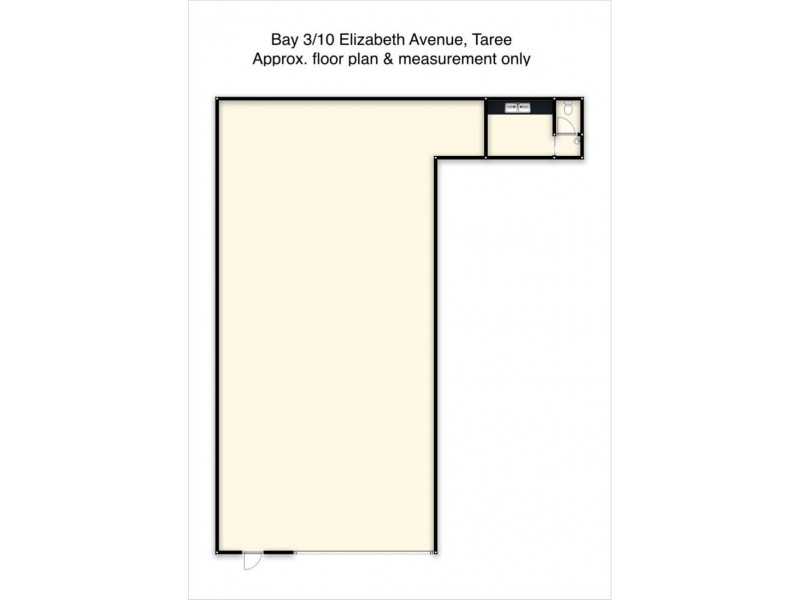 Bay 3/10 Elizabeth Avenue, Taree NSW 2430 Floorplan