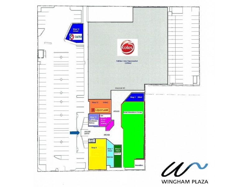 Shop 6/113-123 Isabella Street, Wingham NSW 2429 Floorplan