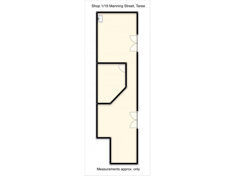 Shop 1/19 Manning Street, Taree NSW 2430 Floorplan