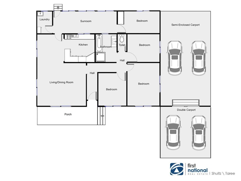 7 Edwards Street, Cundletown NSW 2430 Floorplan
