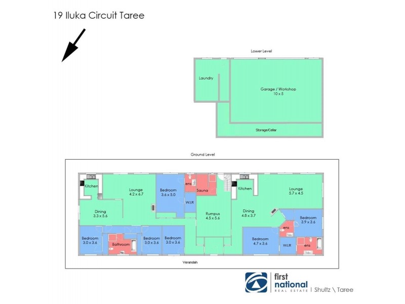 19 Iluka Circuit, Taree NSW 2430 Floorplan