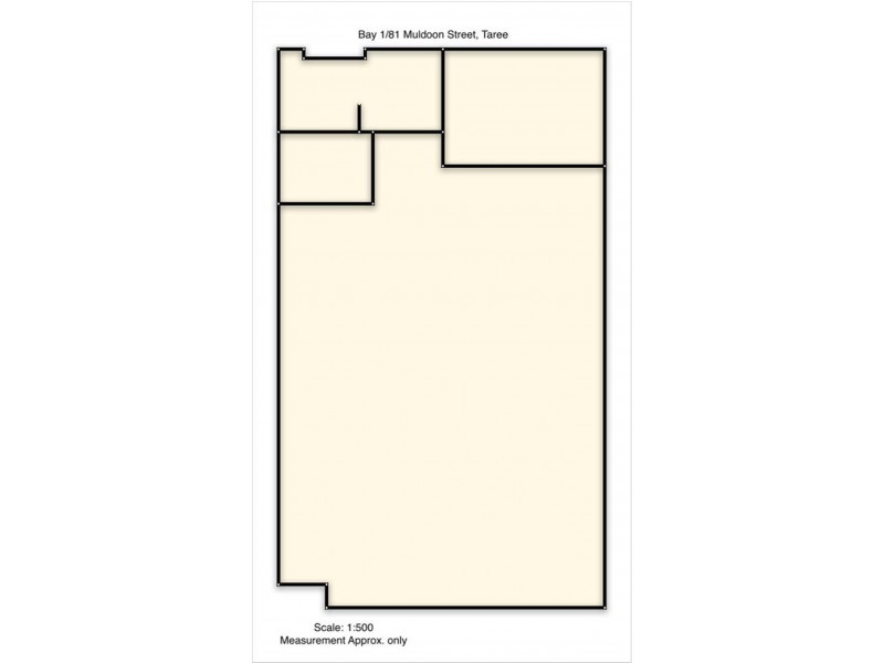 Bay 1/81 Muldoon Street, Taree NSW 2430 Floorplan