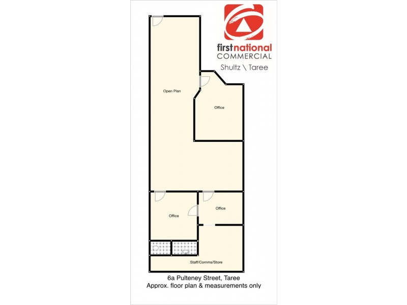 6a Pulteney Street, Taree NSW 2430 Floorplan