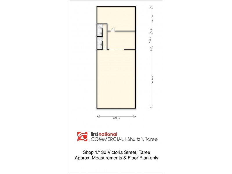 1/130 Victoria Street, Taree NSW 2430 Floorplan