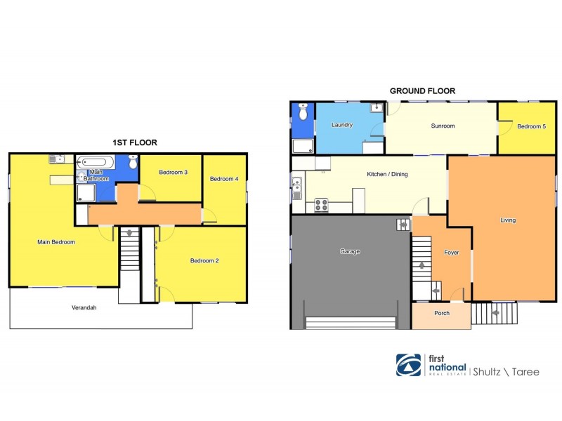 16 Coulston Street, Taree NSW 2430 Floorplan