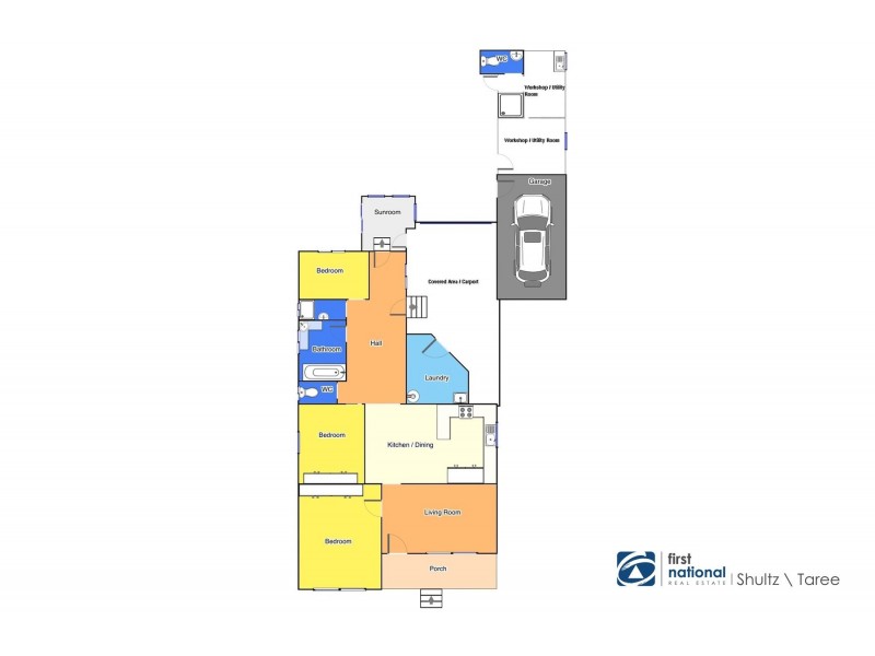 95 Edinburgh Drive, Taree NSW 2430 Floorplan