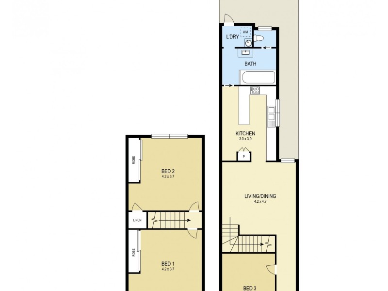 13 Telford Street, Newcastle East NSW 2300 Floorplan