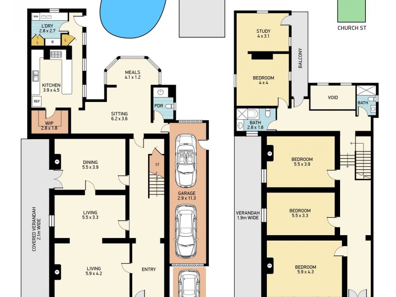 49 Church Street, Newcastle NSW 2300 Floorplan
