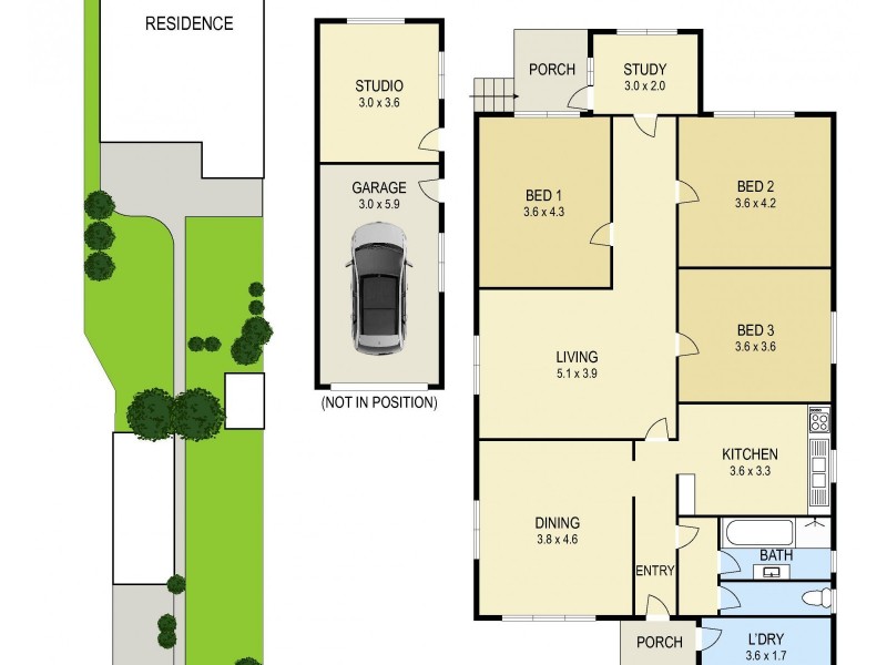 95 Henry Street, Tighes Hill NSW 2297 Floorplan