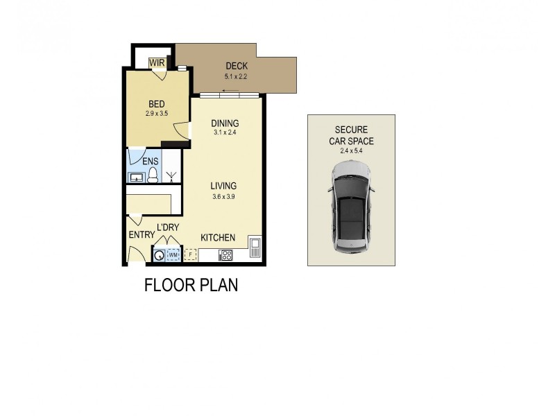 103/29-31 Laman Street, Cooks Hill NSW 2300 Floorplan