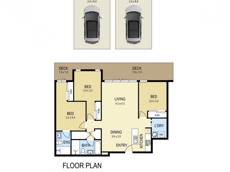 104/29-31 Laman Street, Cooks Hill NSW 2300 Floorplan