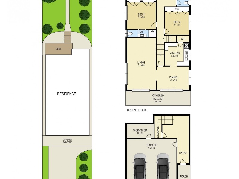 46 Bruce Street, Cooks Hill NSW 2300 Floorplan