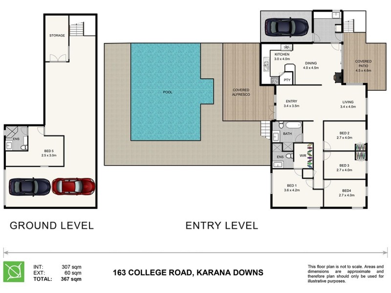 163 College Road, Karana Downs QLD 4306 Floorplan