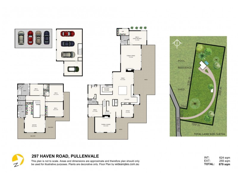297 Haven Rd, Pullenvale QLD 4069 Floorplan