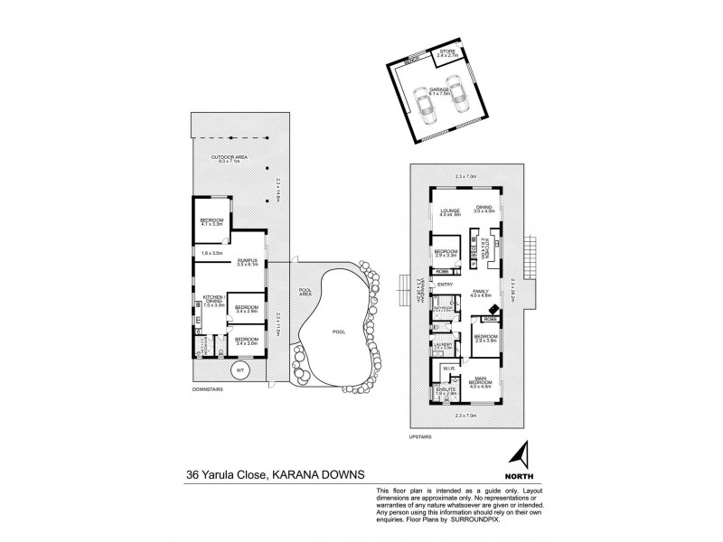 36 Yarula Close, Karana Downs QLD 4306 Floorplan