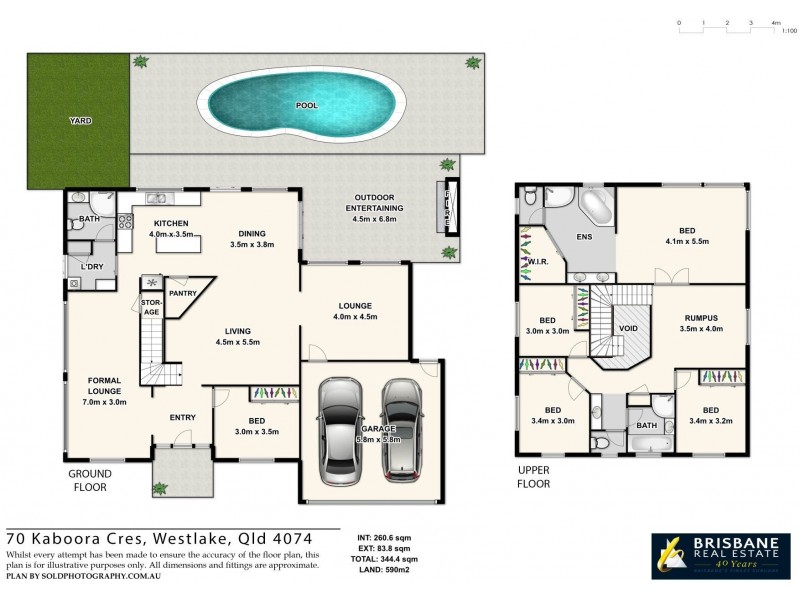 70 Kaboora Crescent, Westlake QLD 4074 Floorplan