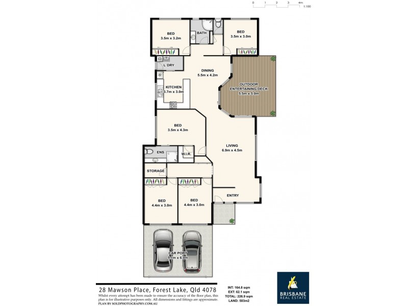 28 Mawson Place, Forest Lake QLD 4078 Floorplan
