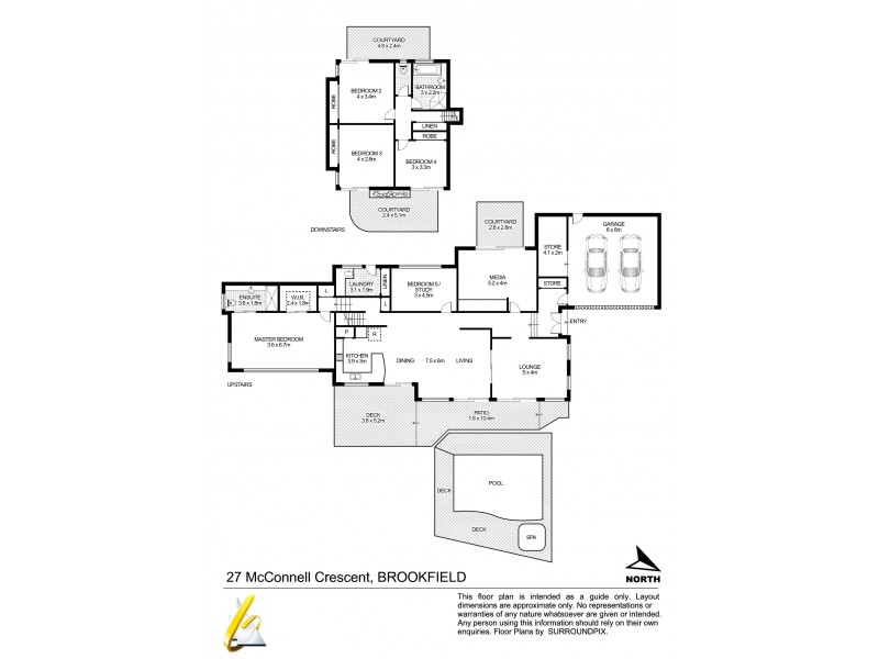 27 Mcconnell Crescent, Brookfield QLD 4069 Floorplan