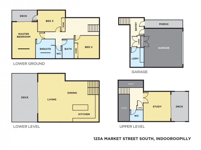123A Market Street South, Indooroopilly QLD 4068 Floorplan