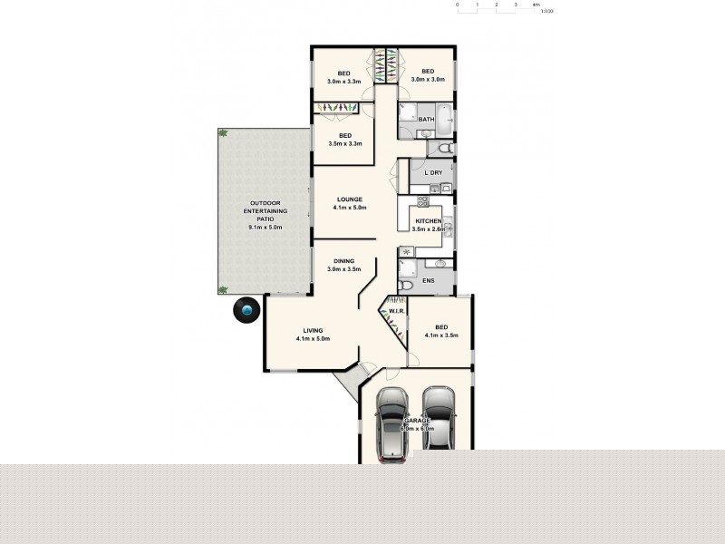 119 Pallert Street, Middle Park QLD 4074 Floorplan