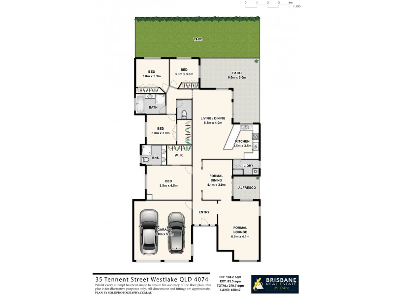 35 Tennent Street, Westlake QLD 4074 Floorplan