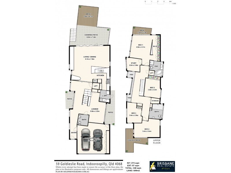 59 Goldieslie Road, Indooroopilly QLD 4068 Floorplan