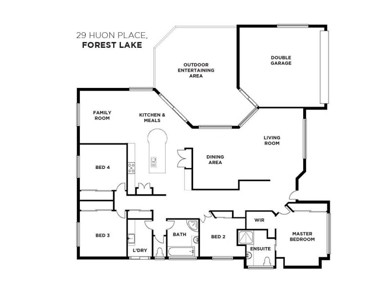 29 Huon Place, Forest Lake QLD 4078 Floorplan