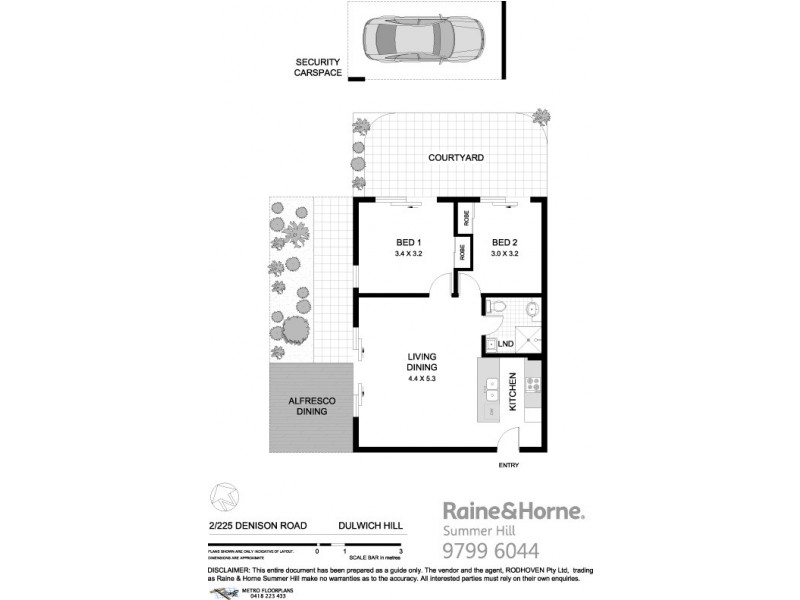 2/225-227 Denison Road, Dulwich Hill NSW 2203 Floorplan