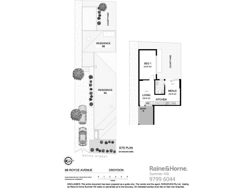 9B Royce Avenue, Croydon NSW 2132 Floorplan