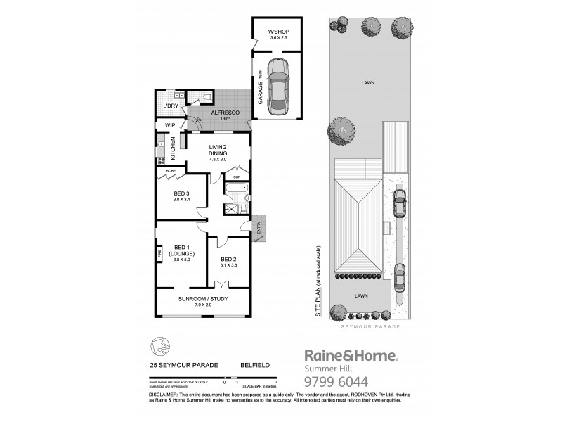 25 Seymour Parade, Belfield NSW 2191 Floorplan