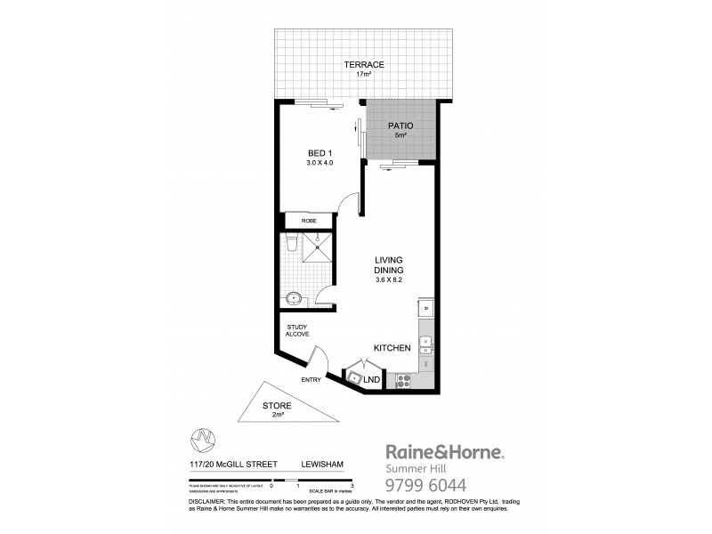 117/20 McGill Street, Lewisham NSW 2049 Floorplan