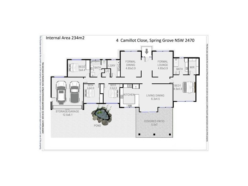 4 Camillot Close, Spring Grove NSW 2470