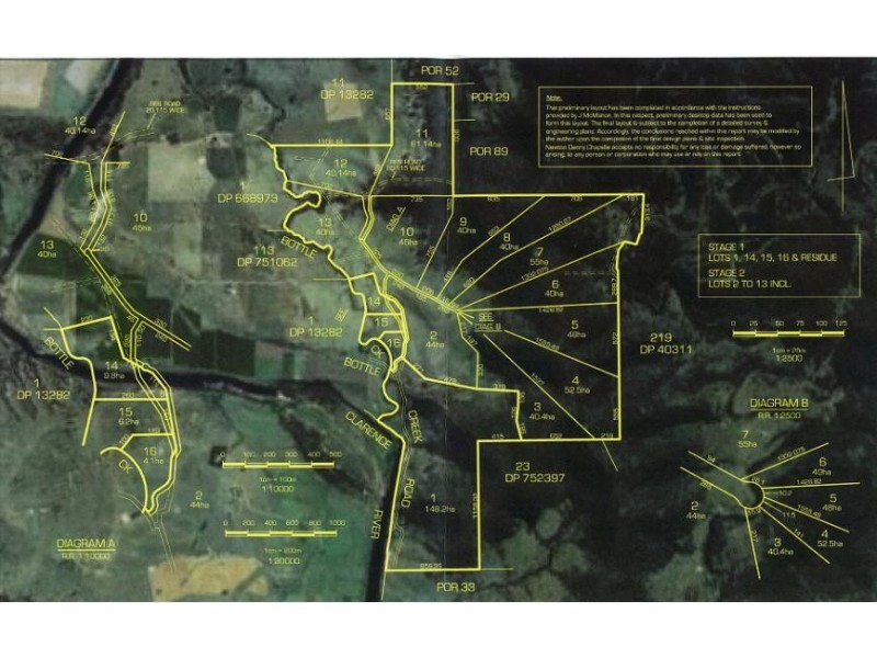 Lot 3,4,5,6,7,8 1252 Tabulam Rd, Tabulam NSW 2469