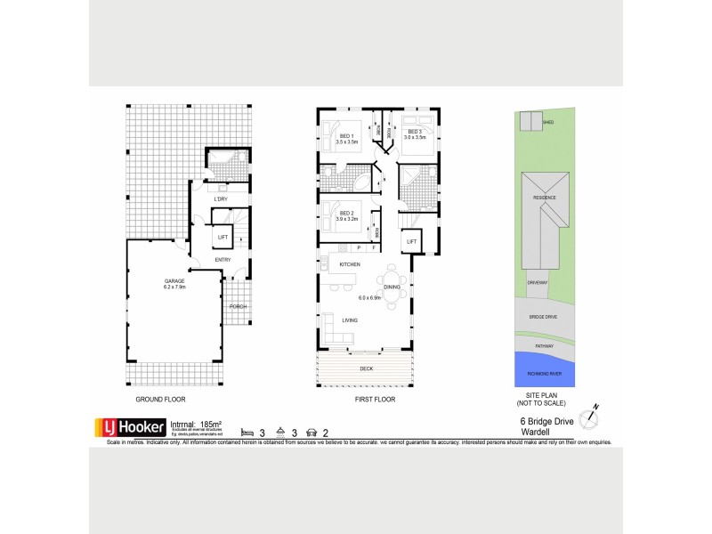 6 Bridge Drive, Wardell NSW 2477 Floorplan