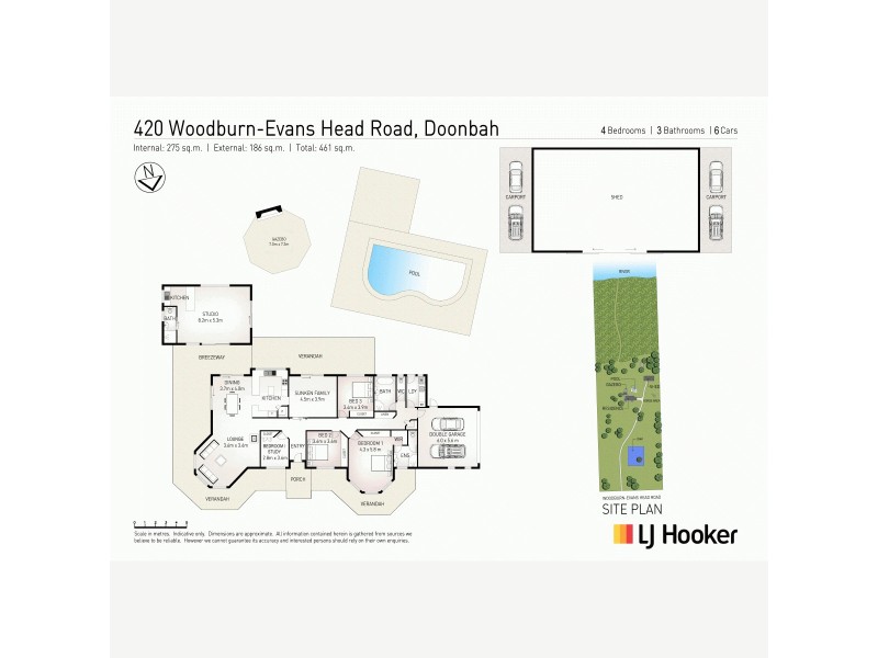 420 Woodburn Evans Head Road, Doonbah NSW 2473 Floorplan