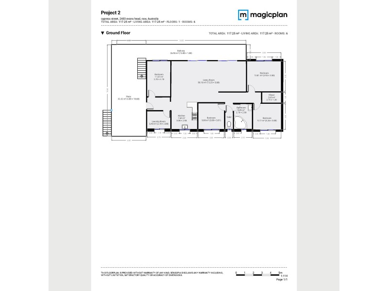 4/50 Cypress Street, Evans Head NSW 2473 Floorplan