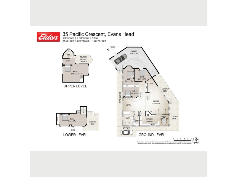 35 Pacific Crescent, Evans Head NSW 2473 Floorplan