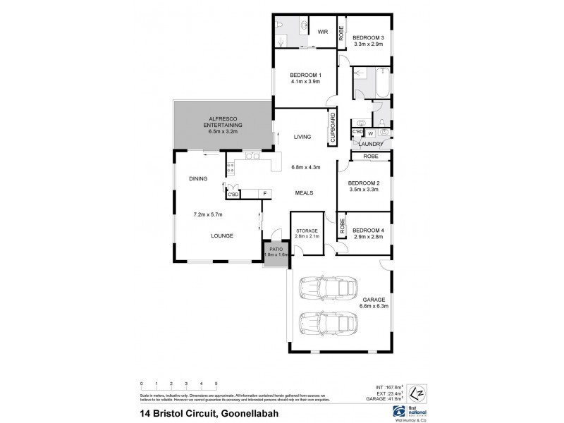 14 Bristol Circuit, Goonellabah NSW 2480 Floorplan