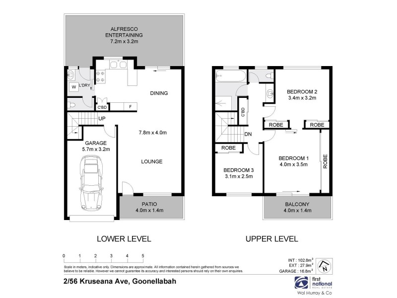 2/56 Kruseana Avenue, Goonellabah NSW 2480 Floorplan