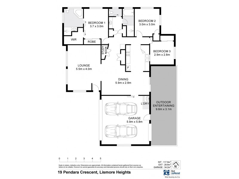 19 Pendara Crescent, Lismore Heights NSW 2480 Floorplan