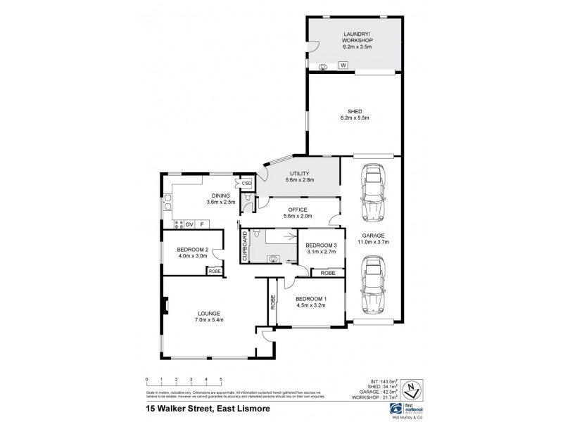 15 Walker Street, East Lismore NSW 2480 Floorplan