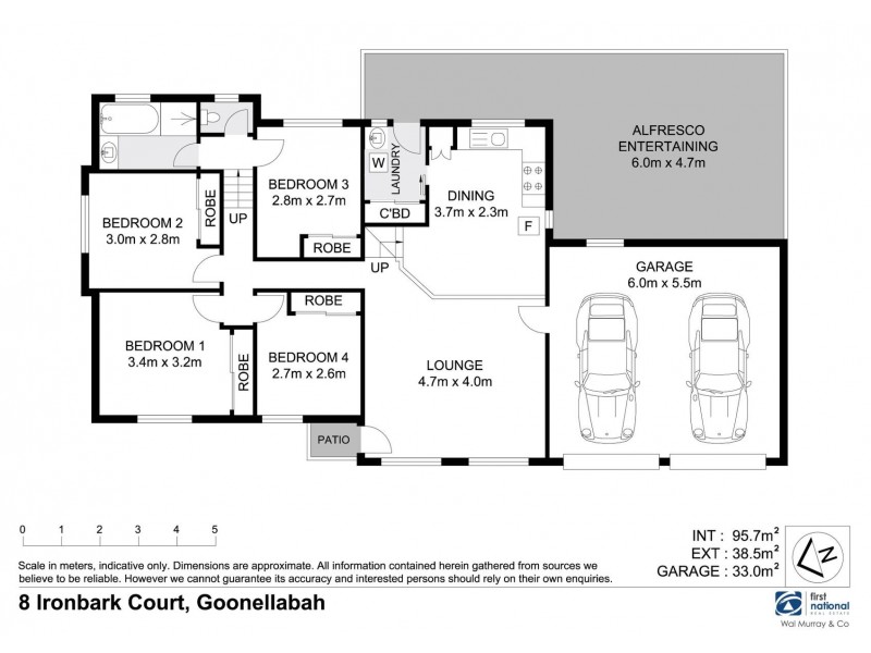 8 Ironbark Court, Goonellabah NSW 2480 Floorplan